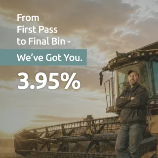 Ag Equipment Promo Rate 3.95