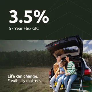 5 year GIC promotional rate
